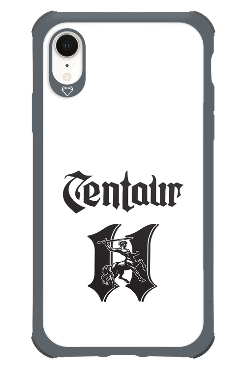Centaur Logo White 2.0 - Apple iPhone XR