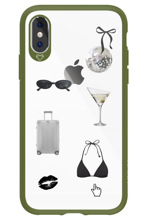 Silver Summer - Apple iPhone X