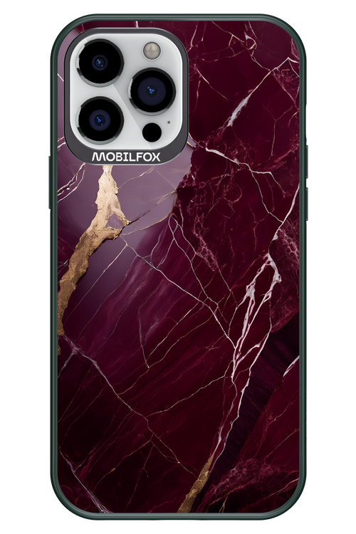 Burgundy Marble - Apple iPhone 13 Pro Max