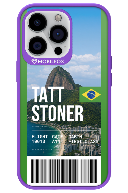 TATT STONER (fly ticket) 2.0 - Apple iPhone 13 Pro