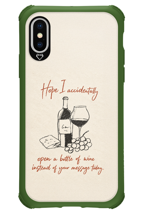 Bottle of wine 2.0 - Apple iPhone X