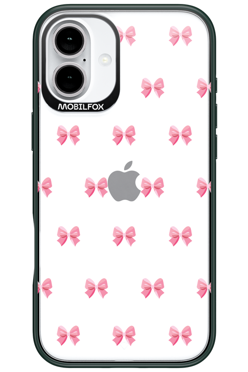 Pinky Bow 2.0 - Apple iPhone 16 Plus