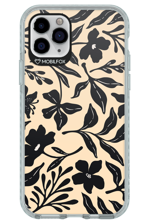 Black Flowers 2.0 - Apple iPhone 11 Pro