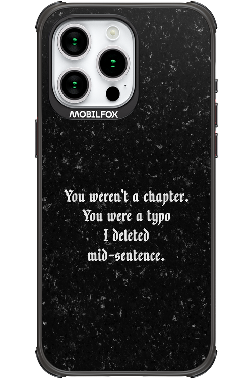 A Typo 2.0 - Apple iPhone 15 Pro Max