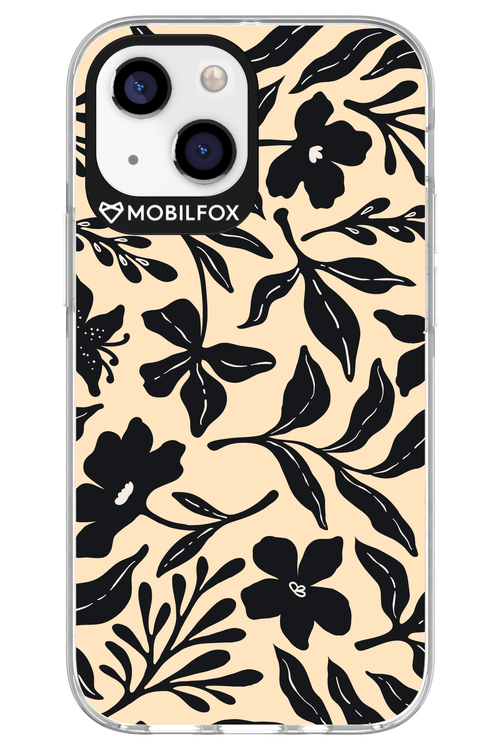 Black Flowers 2.0 - Apple iPhone 13 Mini