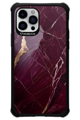 Burgundy Marble - Apple iPhone 12 Pro