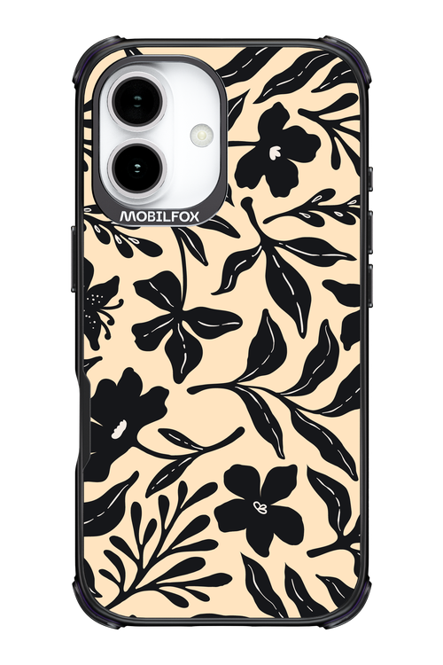 Black Flowers 2.0 - Apple iPhone 17