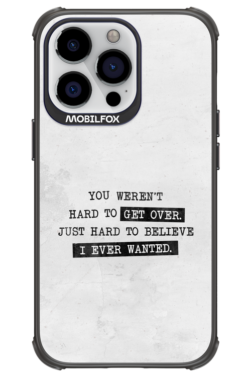 Hard to Believe 2.0 - Apple iPhone 13 Pro