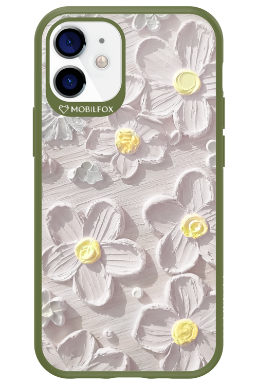 White Flowers 2.0 - Apple iPhone 12 Mini