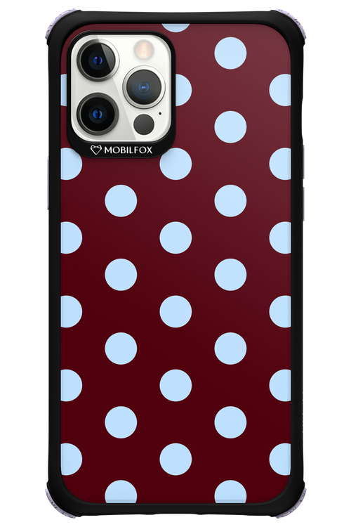 Polka Dots (burgundy) 2.0 - Apple iPhone 12 Pro Max