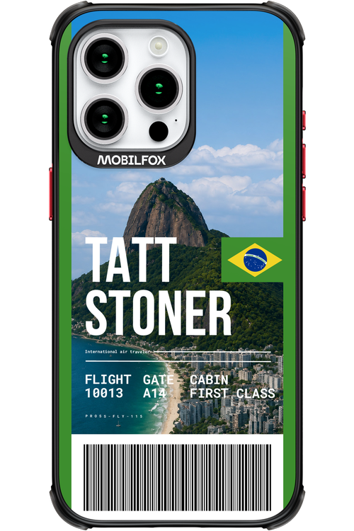 TATT STONER (fly ticket) 2.0 - Apple iPhone 15 Pro Max