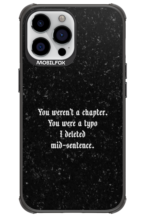 A Typo 2.0 - Apple iPhone 13 Pro Max