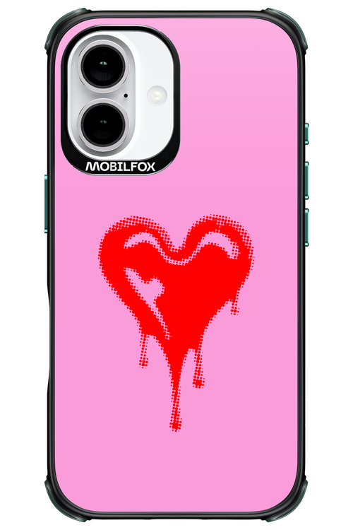 Heart Pink - Apple iPhone 16