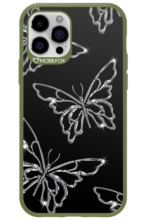Silver Butterfly 2.0 - Apple iPhone 12 Pro