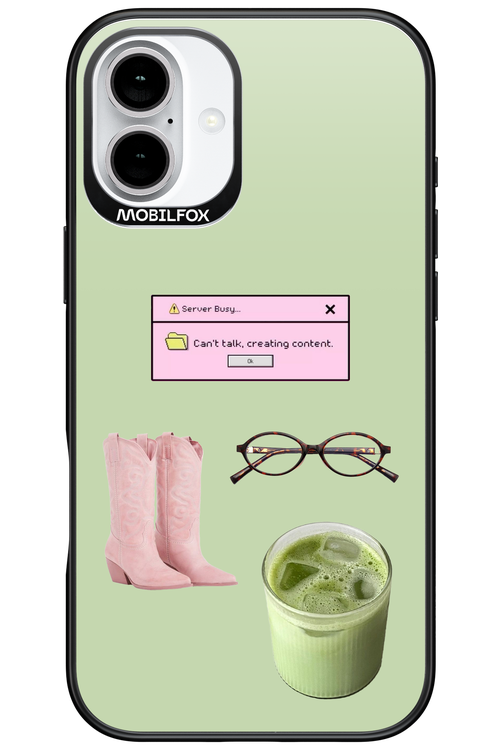 Matcha Babe - Apple iPhone 16 Plus