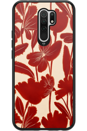 Burgundy Flowers 2.0 - Xiaomi Redmi 9