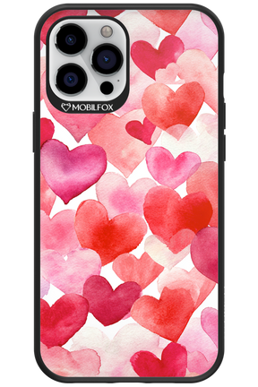 Water Painted Heart 2.0 - Apple iPhone 12 Pro Max
