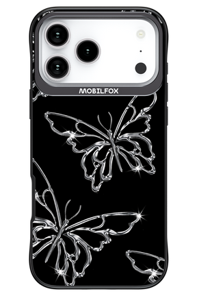Silver Butterfly 2.0 - Apple iPhone 17 Pro Max