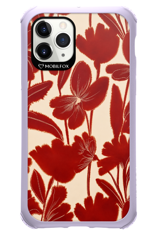 Burgundy Flowers 2.0 - Apple iPhone 11 Pro