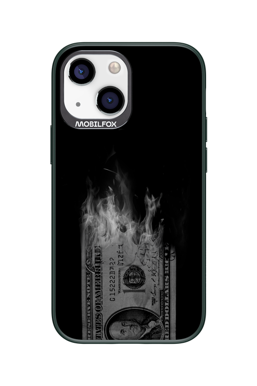Money Burn B&W 2.0 - Apple iPhone 13 Mini