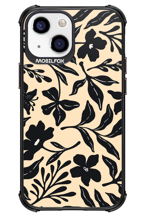 Black Flowers 2.0 - Apple iPhone 13 Mini