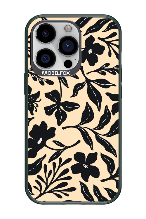 Black Flowers 2.0 - Apple iPhone 13 Pro