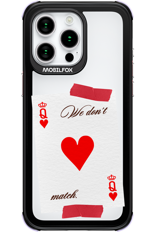 Match Transparent 2.0 - Apple iPhone 15 Pro Max