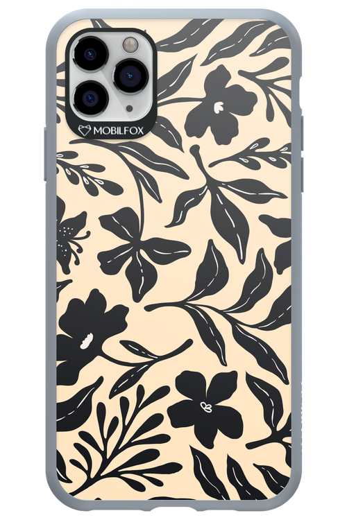 Black Flowers 2.0 - Apple iPhone 11 Pro Max