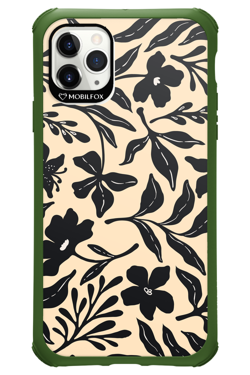 Black Flowers 2.0 - Apple iPhone 11 Pro Max