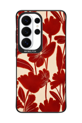 Burgundy Flowers 2.0 - Samsung Galaxy S26 Ultra