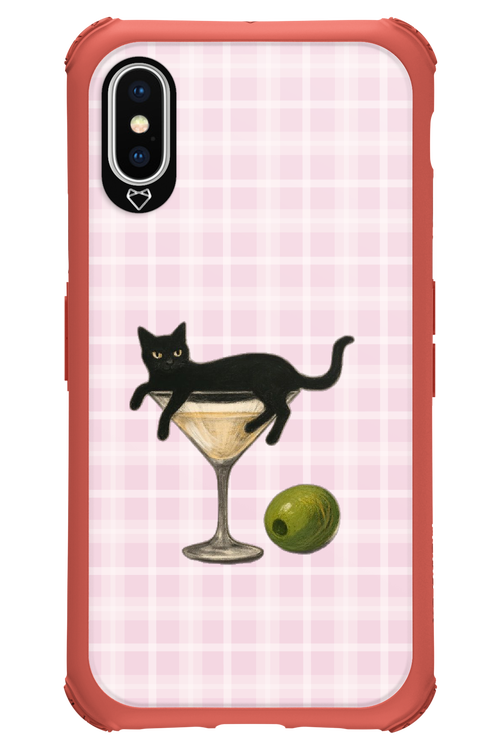Cocktail Cat 2.0 - Apple iPhone XS