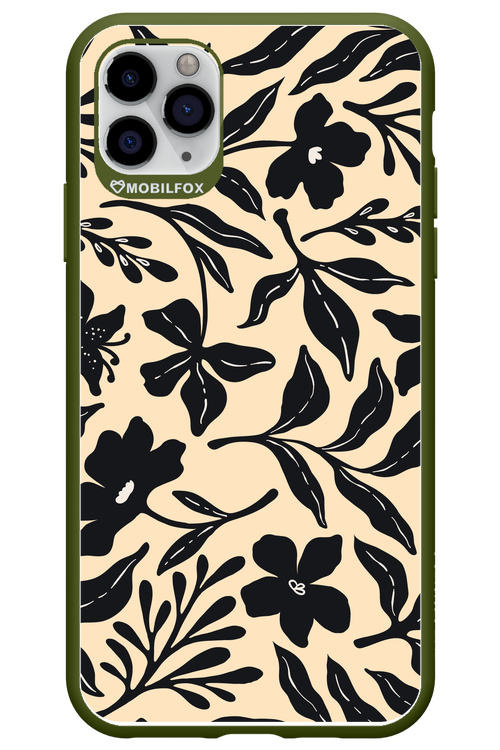 Black Flowers 2.0 - Apple iPhone 11 Pro Max