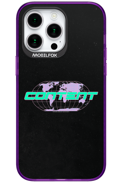 CONTENT 2.0 - Apple iPhone 15 Pro Max