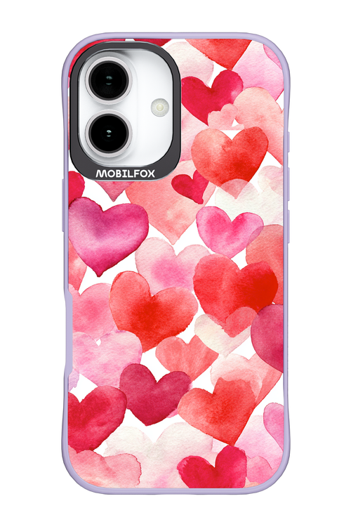 Water Painted Heart 2.0 - Apple iPhone 17