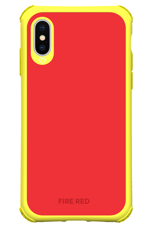 Fire red - Apple iPhone XS