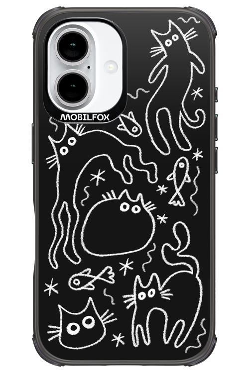 CHALK_CATS 2.0 - Apple iPhone 16
