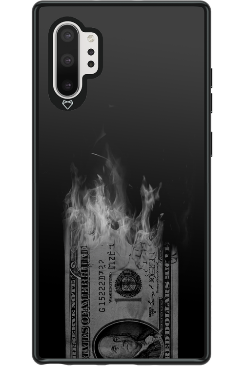 Money Burn B&W - Samsung Galaxy Note 10+