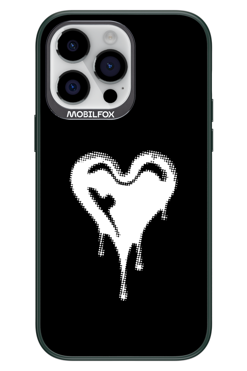 Heart Black - Apple iPhone 14 Pro Max