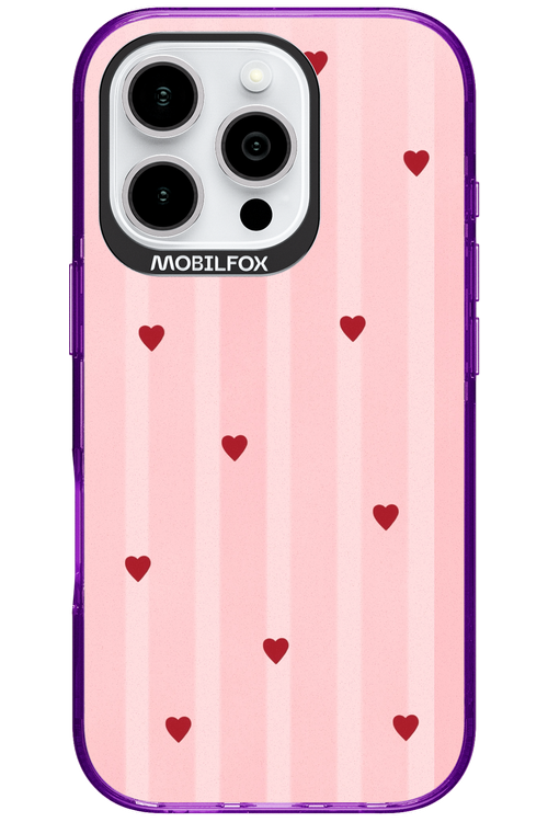 Red Little Hearts 2.0 - Apple iPhone 16 Pro