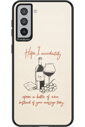 Bottle of wine 2.0 - Samsung Galaxy S21+
