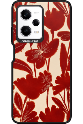 Burgundy Flowers 2.0 - Xiaomi Redmi Note 12 Pro 5G