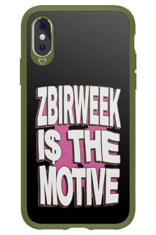 Motive (black) 2.0 - Apple iPhone X