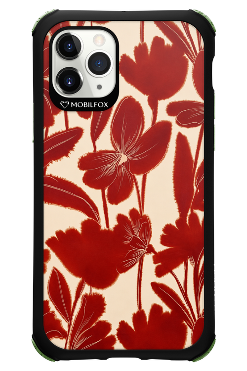 Burgundy Flowers 2.0 - Apple iPhone 11 Pro