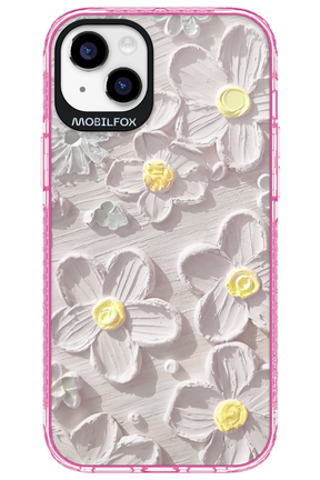 White Flowers - Apple iPhone 14 Plus