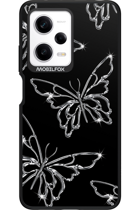 Silver Butterfly 2.0 - Xiaomi Redmi Note 12 Pro 5G
