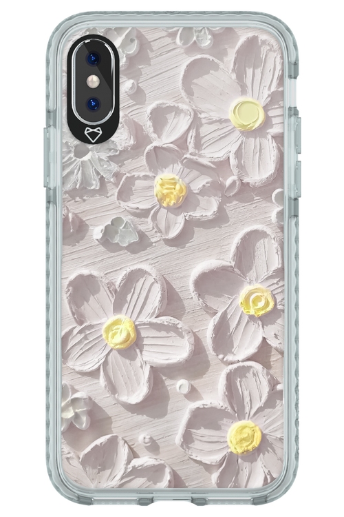 White Flowers 2.0 - Apple iPhone X