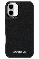 Logo White Leather 2.0 - Apple iPhone 16 Plus