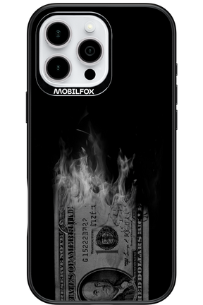 Money Burn B&W 2.0 - Apple iPhone 16 Pro Max