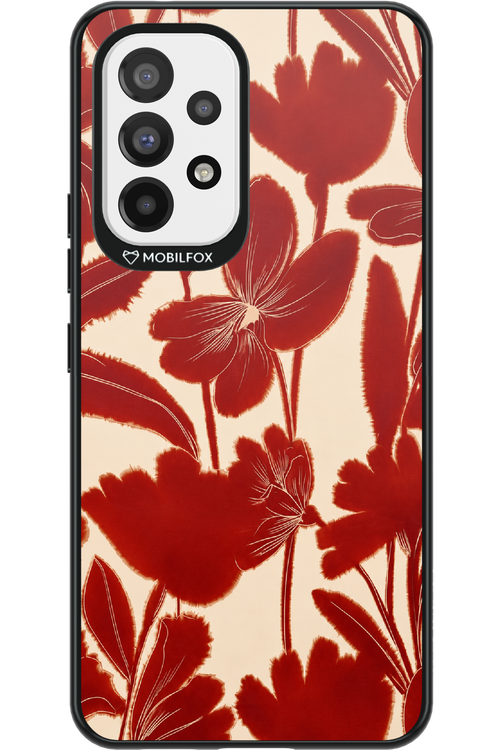 Burgundy Flowers 2.0 - Samsung Galaxy A53