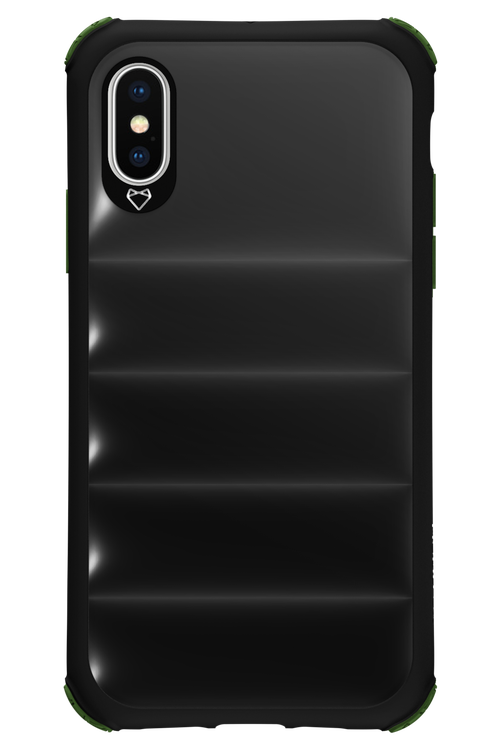 Black Puffer Case - Apple iPhone X